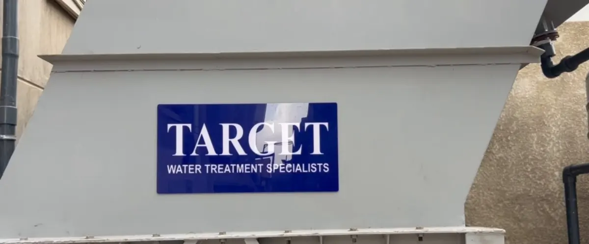 Lamella clarifier built by Target Water Treatment Specialists